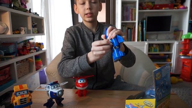 Обзор самолета-трансформера Super Wings Jerome из Rozetka