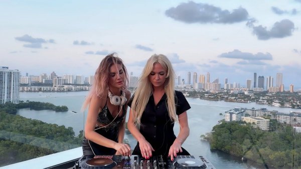 Mila Rubio & @djmisshope | Live #MIAMI FLORIDA , [Melodic Techno   Progressive House] DJ Mix