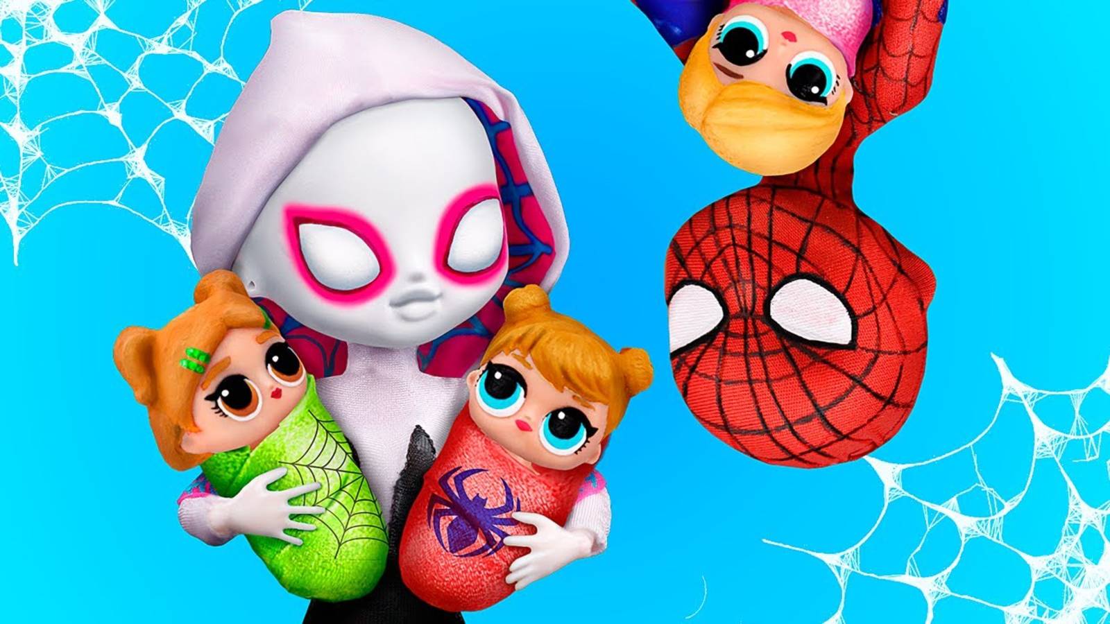 11 идей для ЛОЛ Сюрприз ! Семья пауков смотреть онлайн