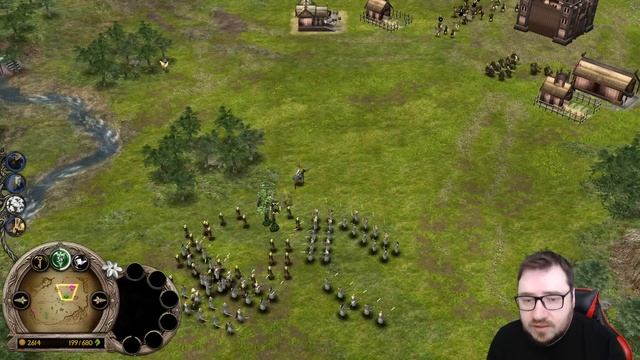 #TOPREPLAY КАК ЖЕ ОН ТАЩИТ. ВЛАСТЕЛИН КОЛЕЦ BFME 2 ROTWK ENNORATH MOD смотреть онлайн