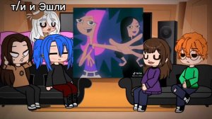 реакция салли фейс на т/и (есть стекло) ^^"