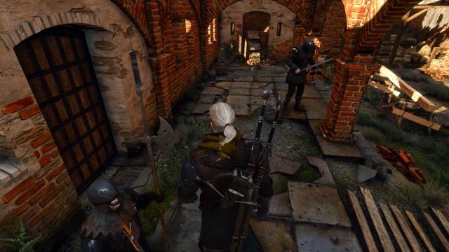 The Witcher 3 (2015) - Злой Нильфгаардский гном не даёт Геральт? смотреть онлайн
