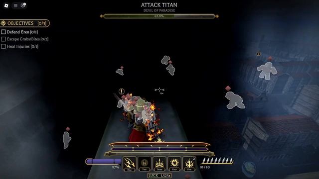 Attack on Titan Revolution; Как быстро прокачать 200-й уровень боево смотреть онлайн