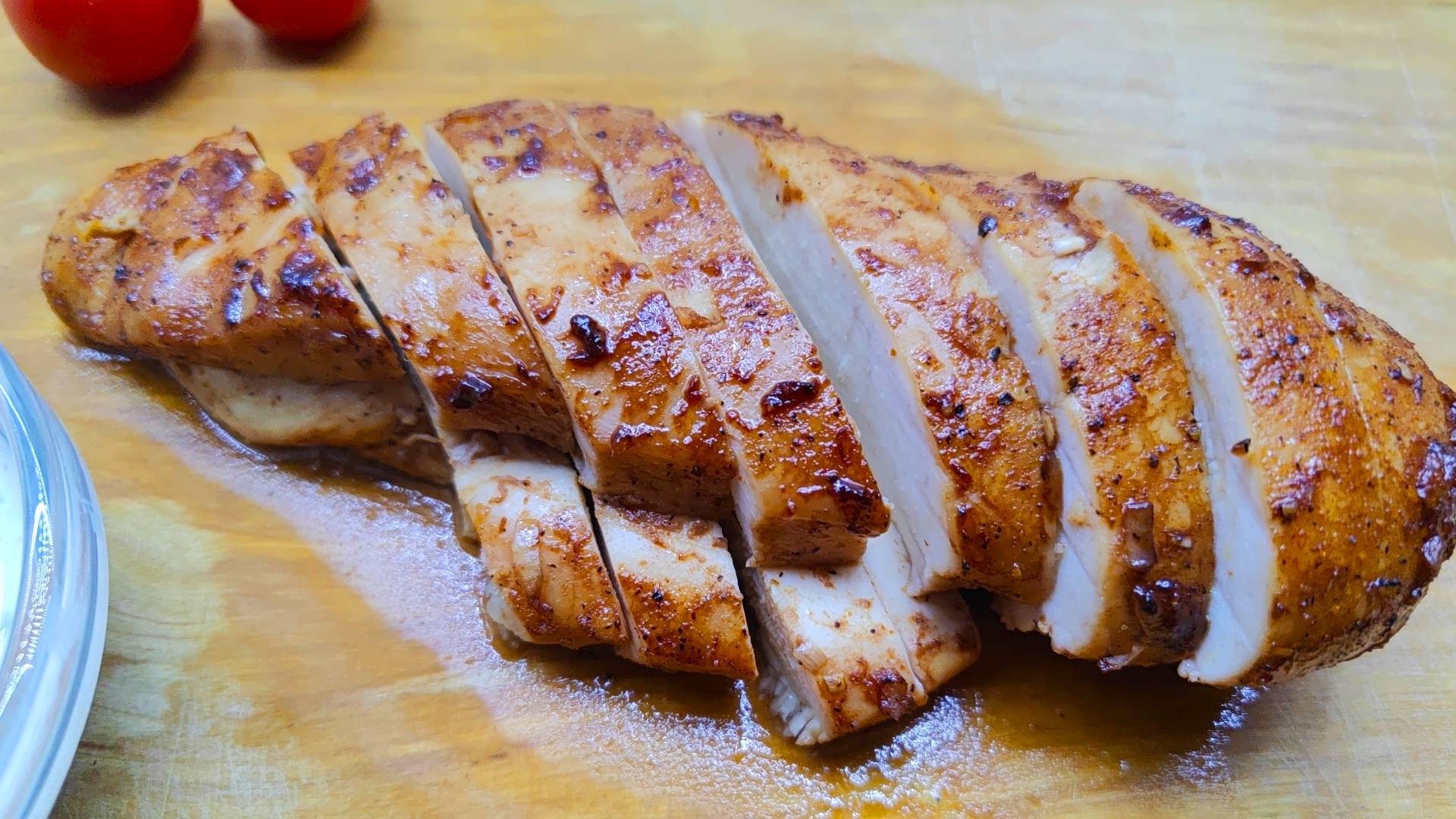 Запеченная куриная грудка в барбекю маринаде смотреть онлайн