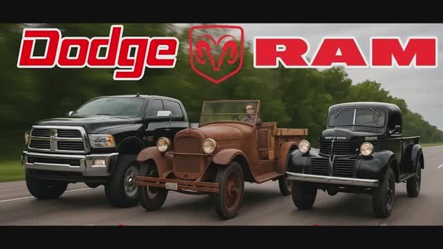 Dodge Ram: 100 лет эволюции от 1920 CC до Ramcharger 2026 | Полная история легендарных пикапов смотреть онлайн