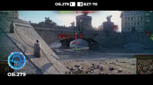 Об. 279 vs BZT-70. Танкомахач №2. Битва на ББ! Кто в этот раз о?