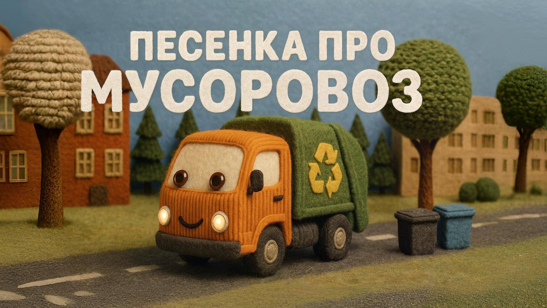 МУСОРОВОЗ. Песенки для детей смотреть онлайн