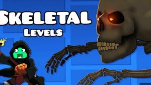 Skeletal levels/ geometry dash 2.2