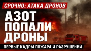 💥 Атака на «Азот» в Тульской области — раненые после удара дронов