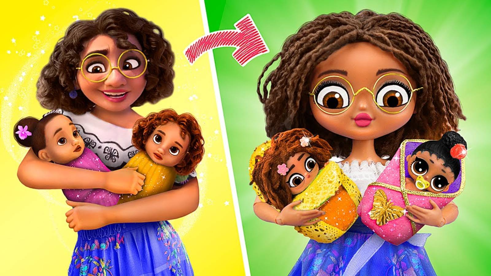 11 лайфхаков для кукол ЛОЛ от Мирабель смотреть онлайн