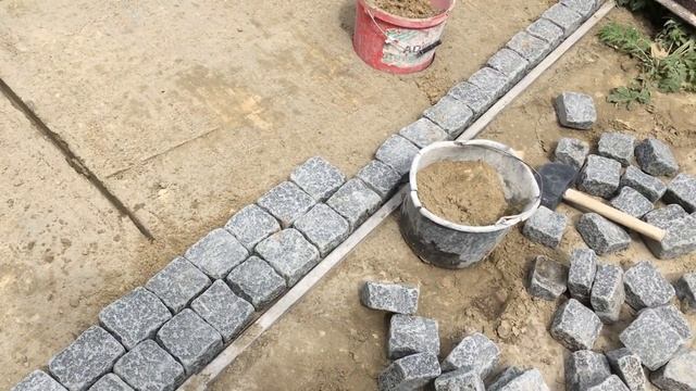 Гранит голтованный брусчатка технология мощения