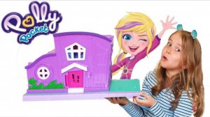 Куклы Polly Pocket в микро доме Полли Покет
