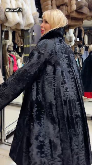 Каракульча Роскошные длинные шубы смотреть онлайн