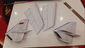 Самолет Ан-225 "Мрия" из бумаги (Масштаб 1х100)