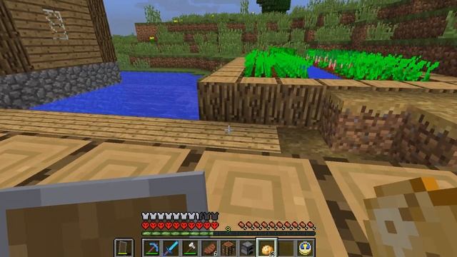 Minecraft 1.11 Строю дом рядом