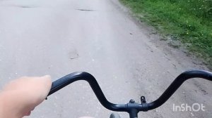 Покатушка на велосипеде 1 часть.