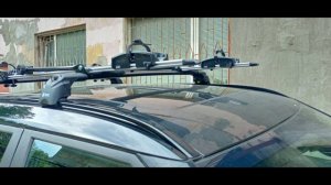 Установка багажника и велокреплений на Geely Сityray