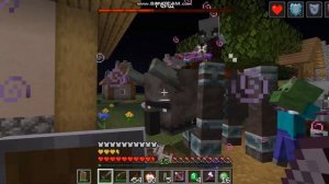 Отбиваю рейд на деревню жителей в Minecraft 1.19.3