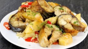 Божественная СКУМБРИЯ с картошкой! Язык можно проглотить, как ВКУСНО!