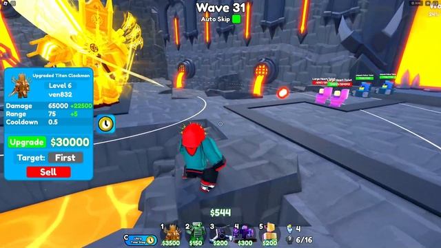 ✨САМЫЙ ЛУЧШИЙ ЮНИТ в Toilet Tower Defense - Upgraded Titan Clockman! ОБЗОР ?