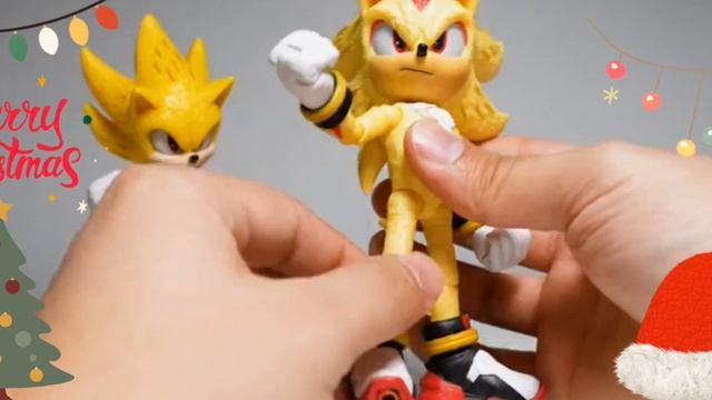 обзор на 2 фигурки по сонику 3 супер соник и супер shadow смотреть онлайн