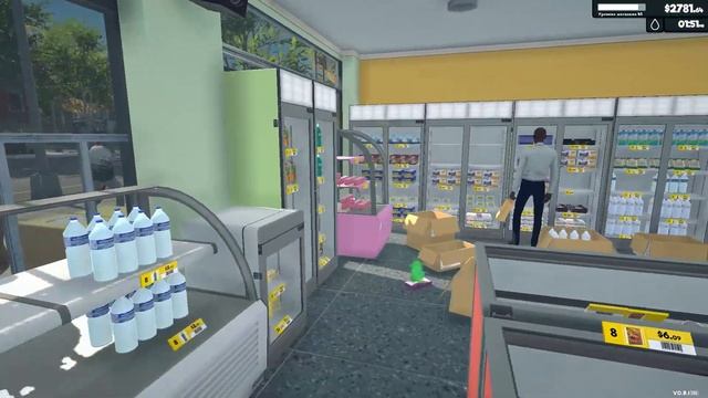 РОЗНИЧНЫЕ МАГАЗИНЫ И ТРАНСПОРТ ► Supermarket Simulator ► ПРОХО?
