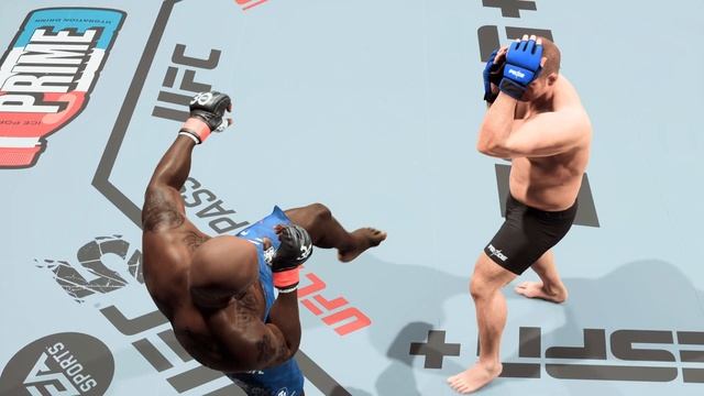 ДЕРРИК ЛЬЮИС VS ФЕДОР ЕМЕЛЬЯНЕНКО UFC 5 CPU VS CPU смотреть онлайн