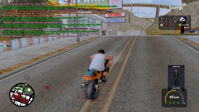 Это Funny Samp с БатлКулом, но есть нюанс :) смотреть онлайн