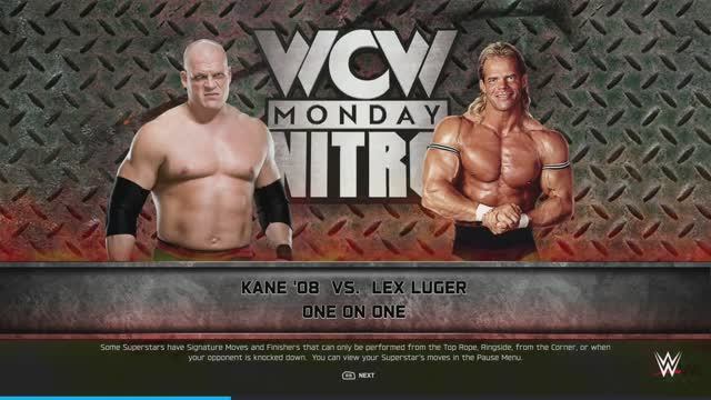 WWE 2K25 PC 02 KANE`08 Vs LEX LUGER