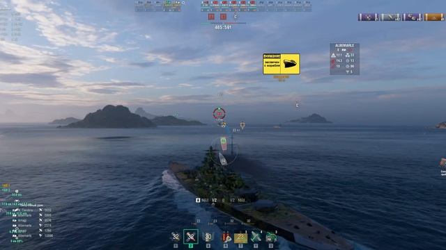 World of Warships||Мир кораблей|| G. KURFURST X смотреть онлайн