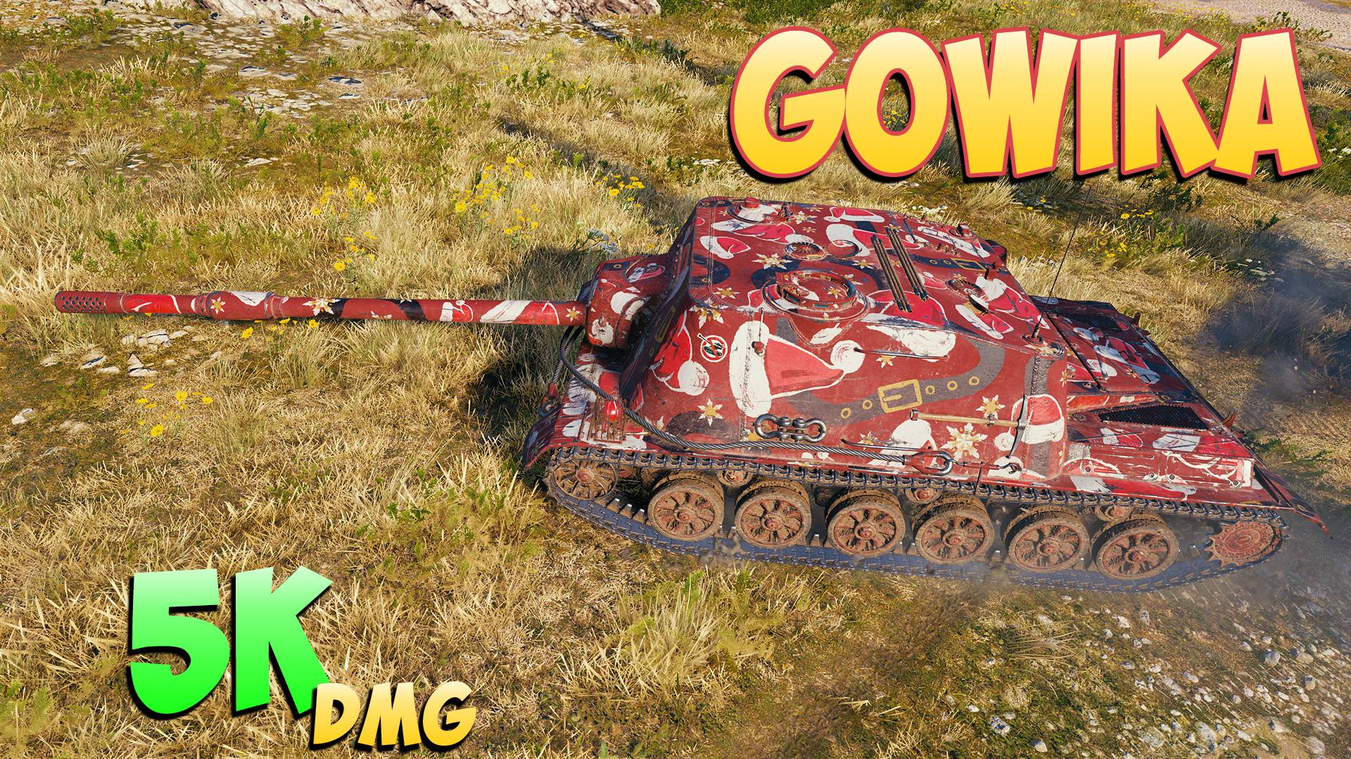 Gowika - 4 Фрагов 5K Урона - Потрепанный! - Мир Танков