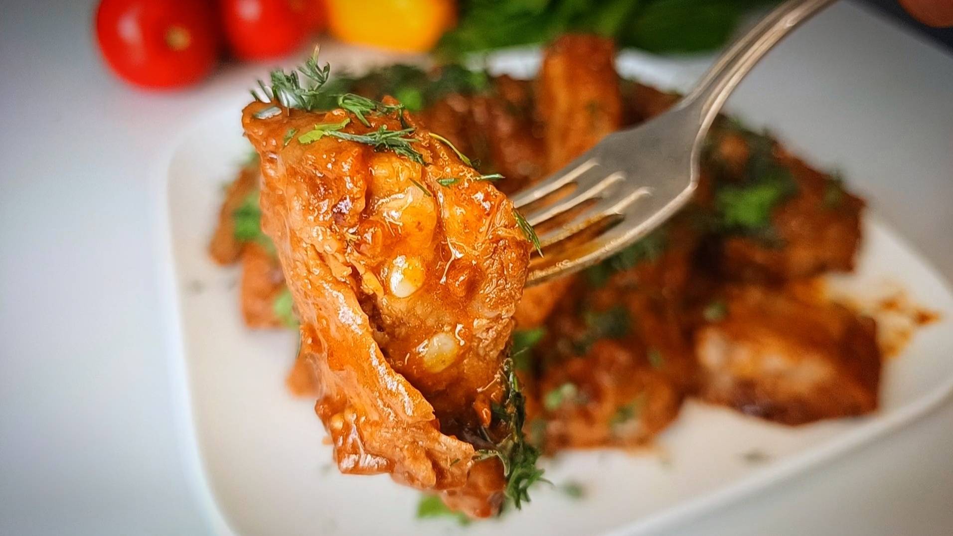 Рёбрышки "Монреаль". Феерия вкуса! Идеальное сочетание свинины и кисло-сладкого соуса. смотреть онлайн