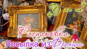ПОСЫЛКА ИЗ ФРАНЦИИ распаковка БЛОШИНЫЙ РЫНОК на дому  с Иваном Рыбниковым 📽 💎👠 🎉Элла Австралия