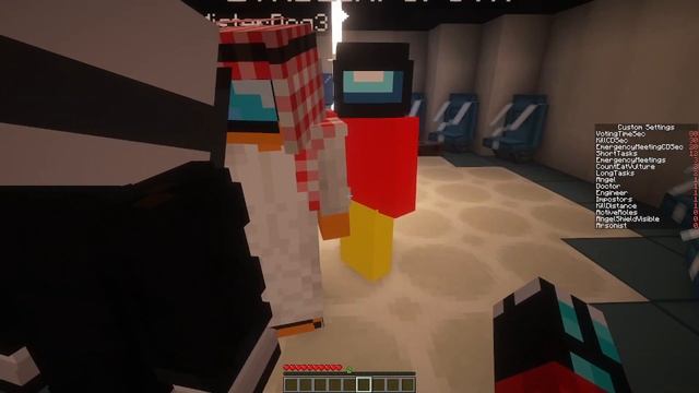 НОВАЯ РОЛЬ ИНЖЕНЕР В МАЙНКРАФТ АМОНГ АС смотреть онлайн