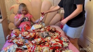 Лабубу распаковка! Очень много гора labubu кока кола