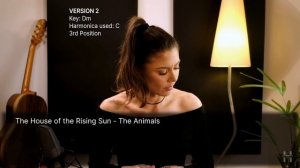 Indiara Sfair - The House of the Rising Sun. (The Animals) Harmonica