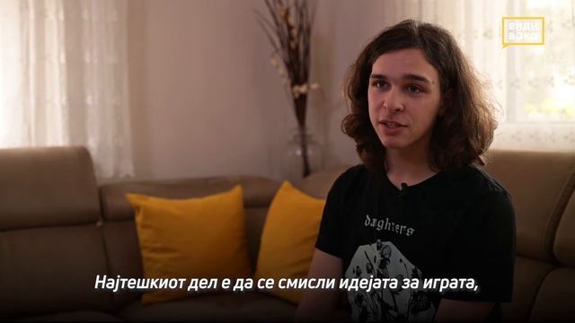 „Paint the Thing - игра на средношколците Марио Павлески и Ви смотреть онлайн