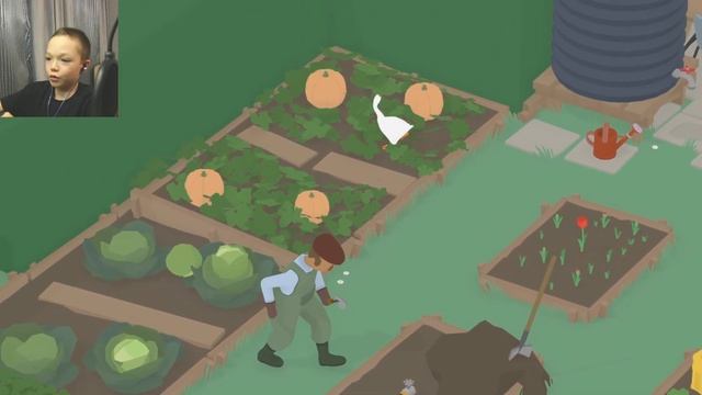 Untitled Goose Game. Гусь: пикником займусь. Прохождение #1 смотреть онлайн