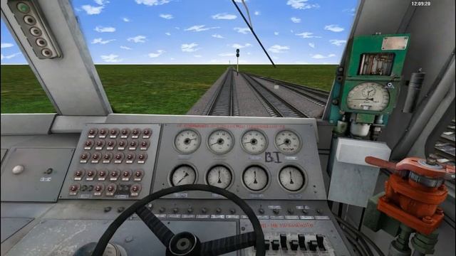 Запуск ВЛ85 в RTrainSim смотреть онлайн