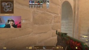 СИМПЛ ИГРАЕТ С ВХ 1 В 5 / MAP 2! CS2