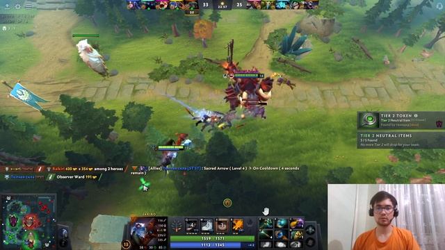 Разнос линии на сильнейшем герое 5-й позиции в рейтинг? смотреть онлайн