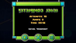 Как сделать бесконечный двигатель в Geometry Dash