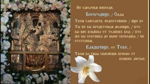 Икона Богородицы Кипрская.Тропарь.