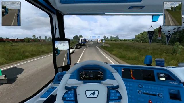 Euro Truck Simulator 2. Новороссийск - Краснодар смотреть онлайн
