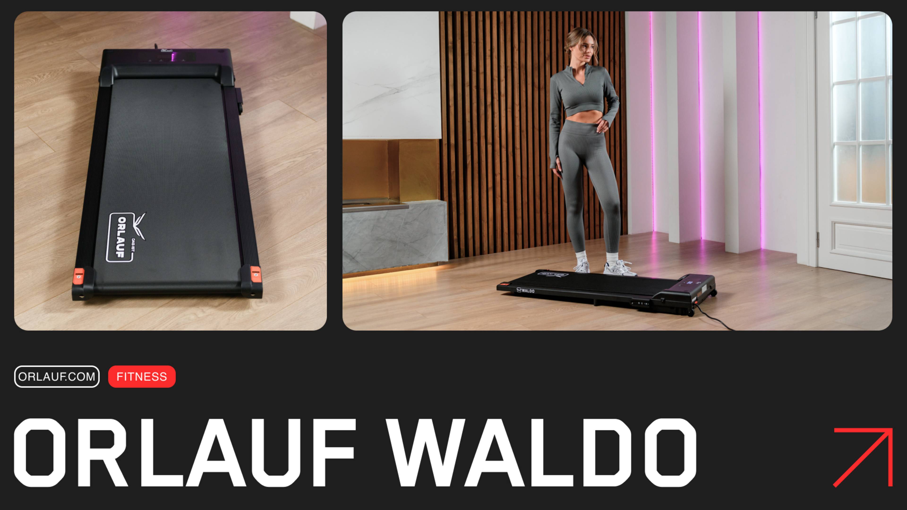 Orlauf Waldo — беговая дорожка, которая прокачает форму даже в однушке! смотреть онлайн