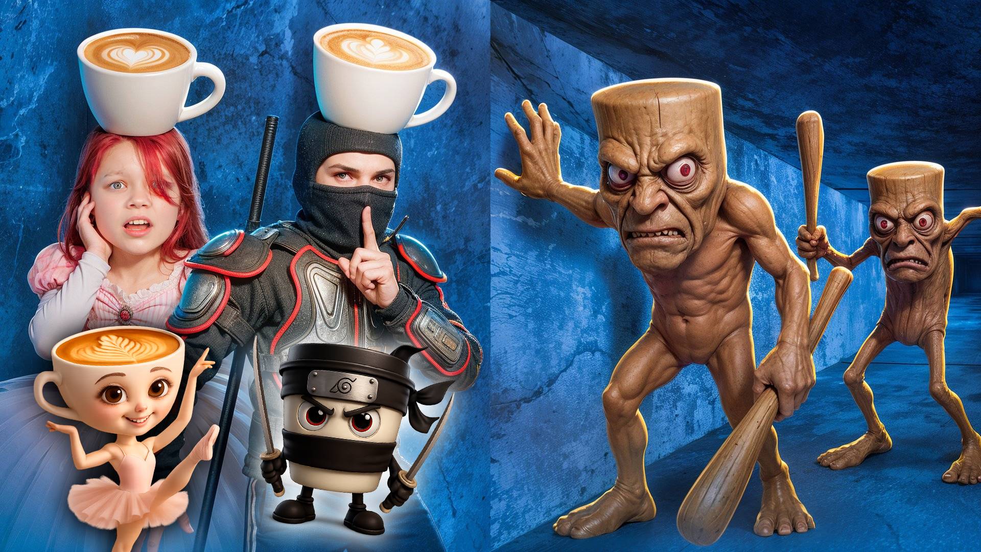 БАЛЕРИНА КАПУЧИНО и КАПУЧИНО АССАСИНО от РОЖДЕНИЯ ДО СМЕРТИ! Грустная любовная история! смотреть онлайн