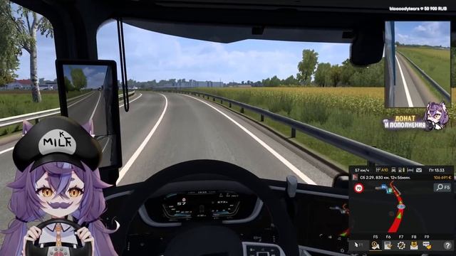 Крутим баранку [Euro Truck Simulator 2] [#7] смотреть онлайн