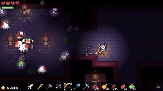 Forager #10 [На русском] Кто спёр всё хп? Или лабиринт скелет смотреть онлайн