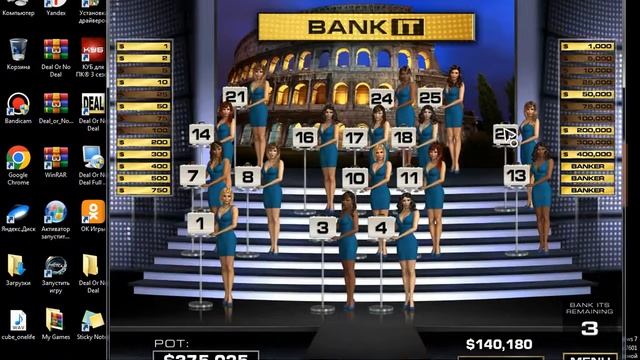 Deal or no deal Bank it Эпизод 1 Рекорд в Бенките смотреть онлайн