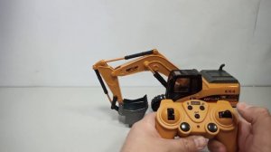 Детский экскаватор на радиоуправлении Как работает ф?